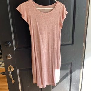 Casual Light Pink Dress